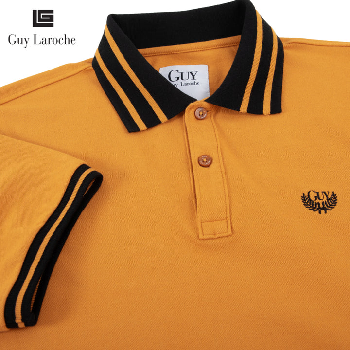 Guy Laroche เสื้อโปโล DKP6201P4 เนื้อผ้านุ่ม สวมใส่สบาย  รีดง่าย 