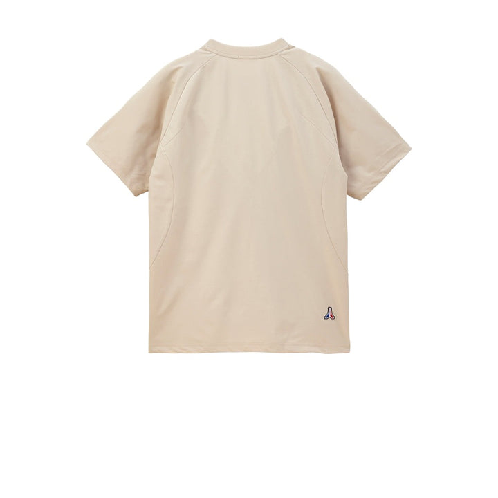 le coq sportif เสื้อเทรนนิ่ง ออกกำลังกาย ผู้ชาย สีเบจ 
