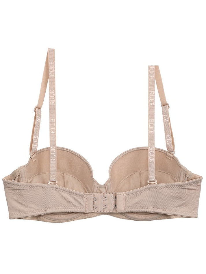 ELLE lingerie Molded bra ยกทรงมีโครง เสริมฟองน้ำ รูปแบบครึ่งเต้าสายบ่าถอดได้ - LB9515 ICCSHOPPING