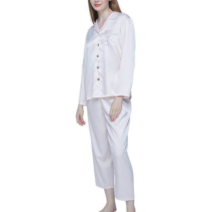 Wacoal Sleepwear ชุดนอน เสื้อแขนยาว กางเกงขายาว รุ่น WN7E19 Wacoal