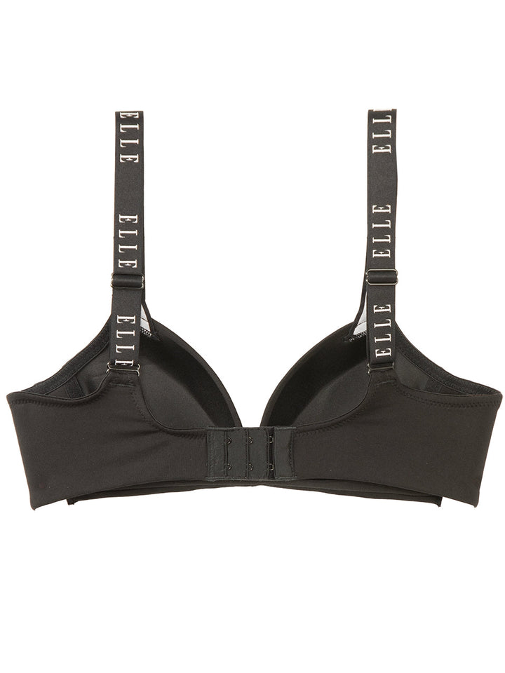 ELLE Lingerie Moulded Bra สัมผัสนุ่ม ไร้โครง ไม่กดเจ็บ มีฟองน้ำเสริม สายบ่าสุดชิคด้วย ยางทอ LOGO ELLE- รุ่น LB8766 ICCSHOPPING