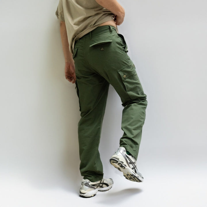 era-won กางเกงขายาว รุ่น Cargo V1 สี Green 