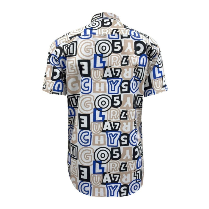 Guy Laroche เสื้อเชิ๊ตแขนสั้น DAC5203S4 เนื้อผ้า Polyester 100% 