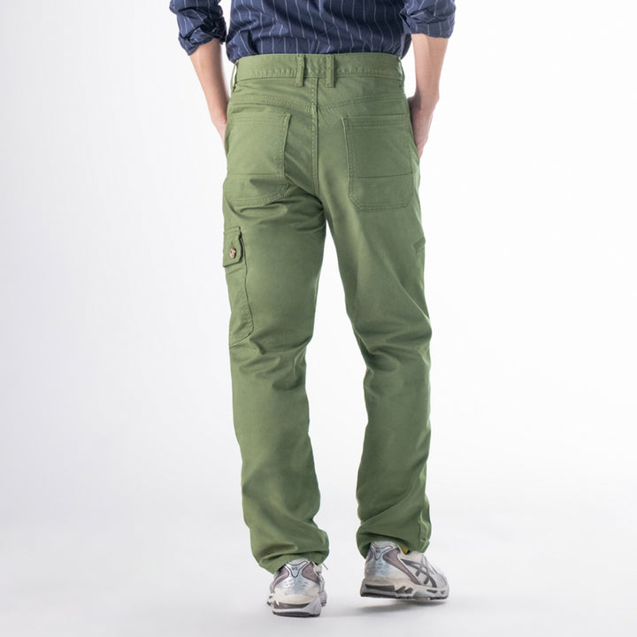 era-won กางเกงขายาว กระบอกกลาง รุ่น Cargo V2 สี Green 