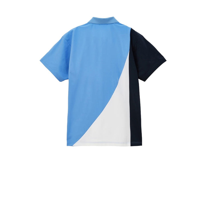 le coq sportif เสื้อโปโลเทรนนิ่ง ออกกำลังกาย สีฟ้า 