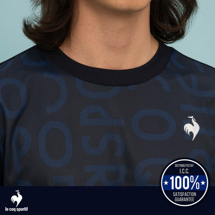 le coq sportif เสื้อเทรนนิ่ง ออกกำลังกาย ผู้ชาย สีกรม 