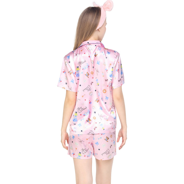 Wacoal Sleepwear ชุดนอน เสื้อแขนสั้น ขาสั้น รุ่น WN7D32 
