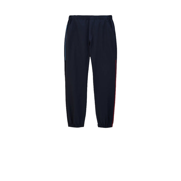 le coq sportif กางเกงวอร์มขายาว ออกกำลังกาย ผู้ชาย รุ่น SOLOTEX PREMIUM สีกรม 