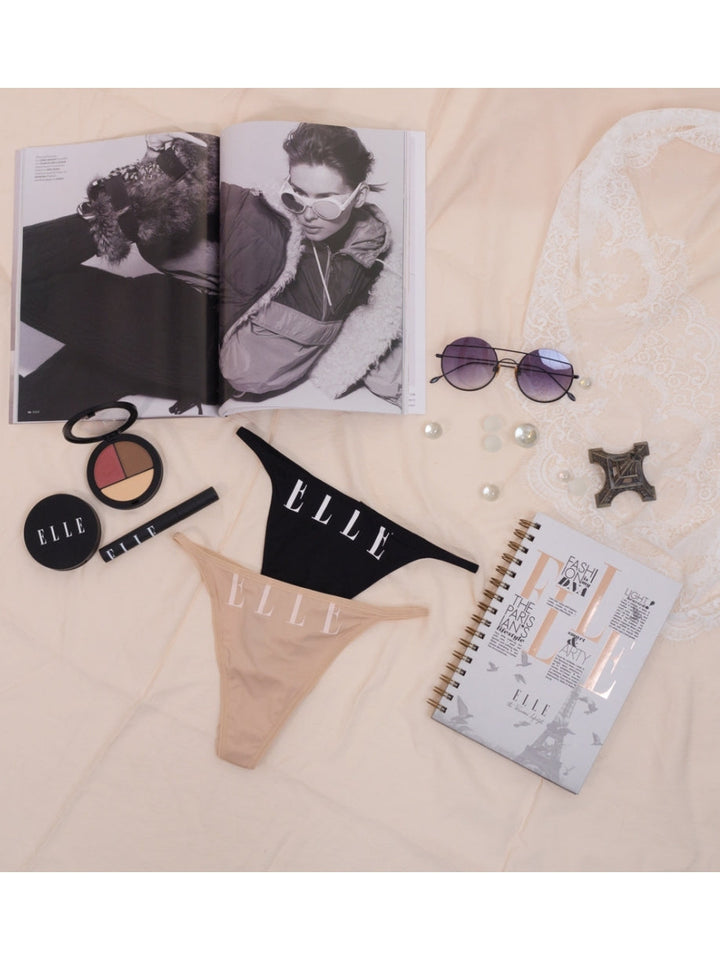 ELLE Lingerie I แพ็ค 1 ชิ้น กางเกงใน G-String Lowrise I LU8719 ICCSHOPPING