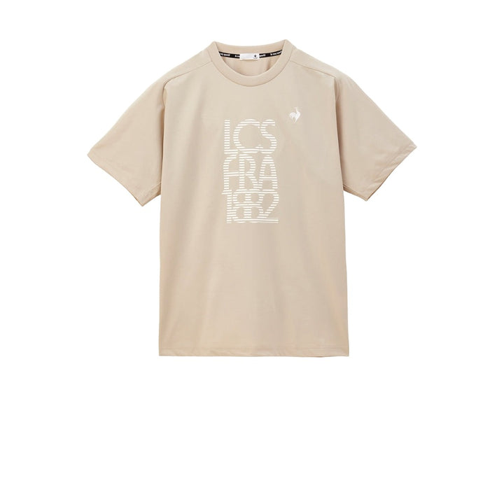 le coq sportif เสื้อเทรนนิ่ง ออกกำลังกาย ผู้ชาย สีเบจ 
