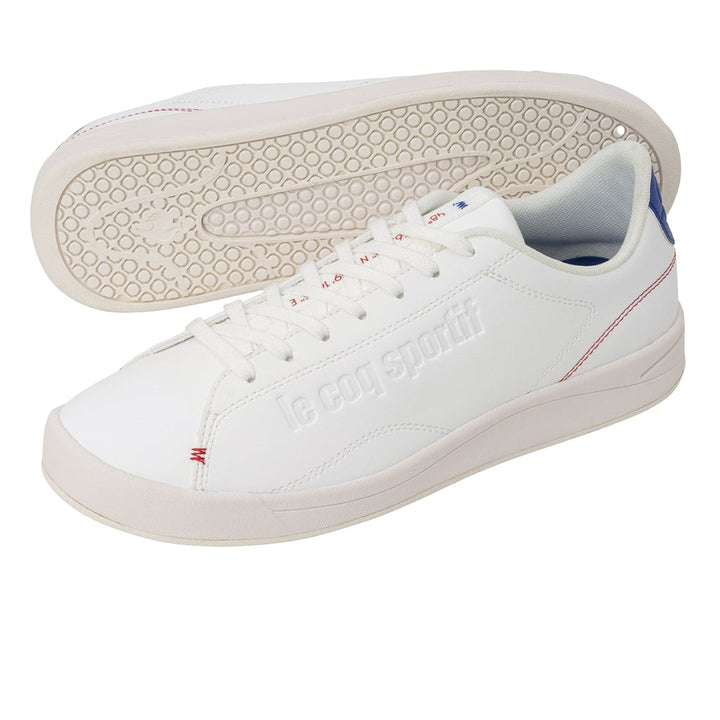 le coq sportif รองเท้าชาย-หญิง รุ่น LCS EMBLEME สีขาว-น้ำเงิน 