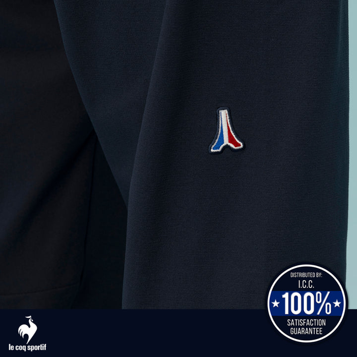 le coq sportif กางเกงวอร์มขายาว ออกกำลังกาย ผู้ชาย รุ่น LCS Plume สีกรม (กางเกงขายาว, Sport, Pants) 