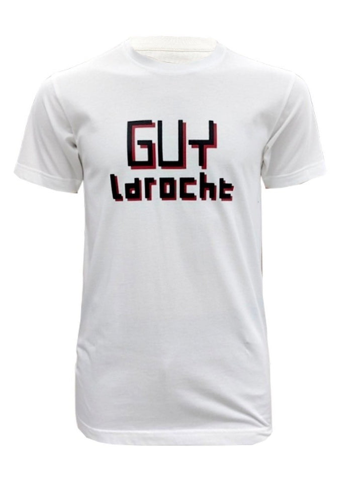 Guy Laroche เสื้อยืดสกรีนอักษร Guy Laroche เนื้อผ้า Cotton100% 
