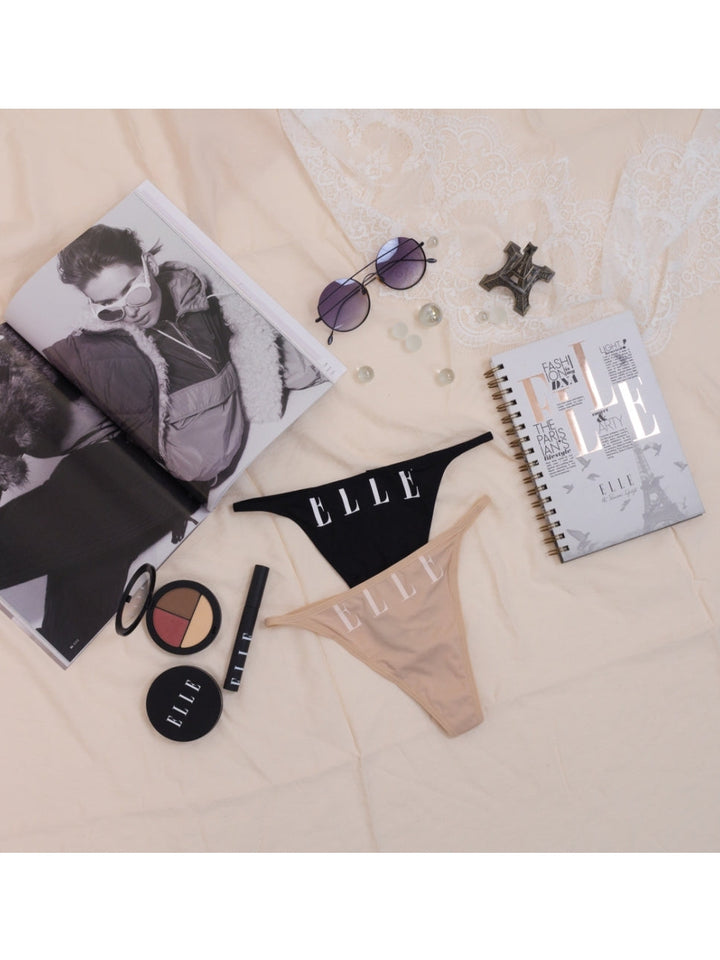 ELLE Lingerie I แพ็ค 1 ชิ้น กางเกงใน G-String Lowrise I LU8719 ICCSHOPPING