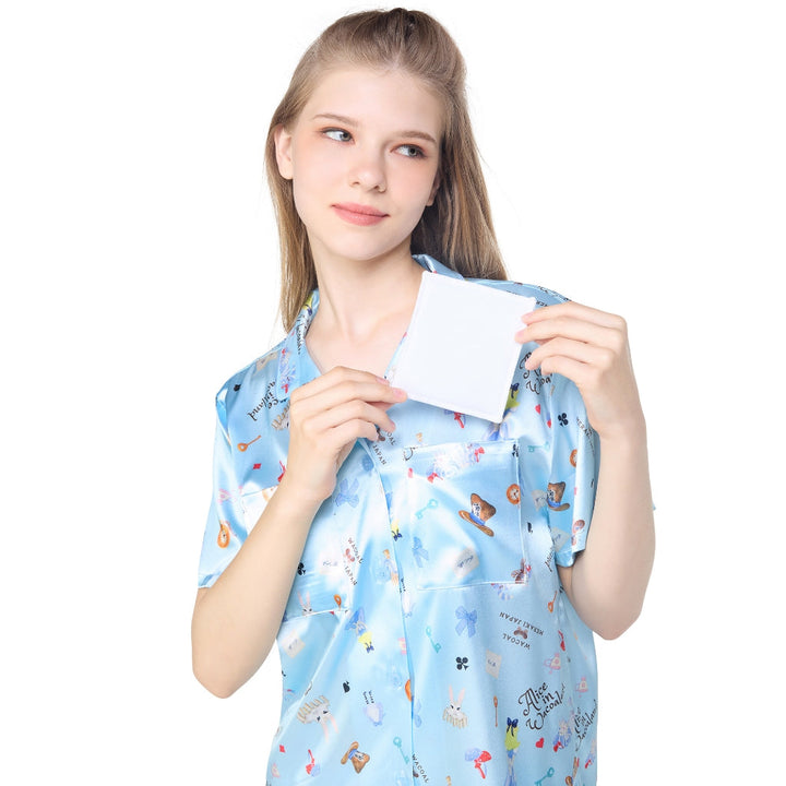 Wacoal Sleepwear ชุดนอน เสื้อแขนสั้น ขาสั้น รุ่น WN7D32 