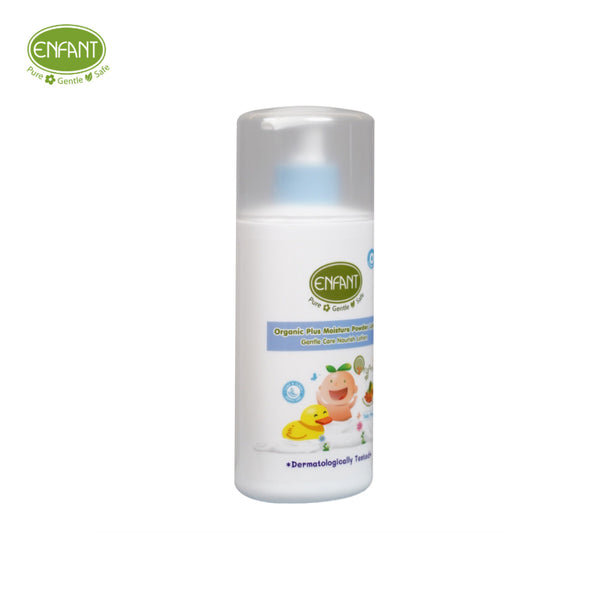 ENFANT (อองฟองต์) Organic Plus Moisture Powder Lotion โลชั่นแป้ง ใช้ได้ตั้งแต่แรกเกิด 250ml. 