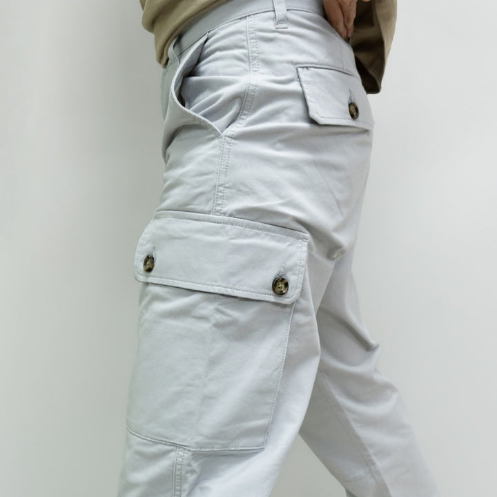 era-won กางเกงขายาว รุ่น Cargo V1 สี Grey 