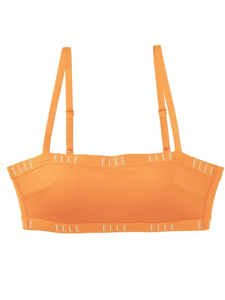 ELLE Lingerie ชุดชั้นใน Bralette Bra รูปแบบเกาะอกสายเดี่ยว  มีฟองน้ำในตัว ELLE สไตล์ Sporty LH1848 ICCSHOPPING