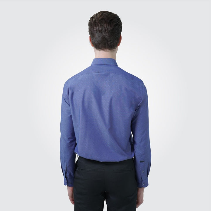 ARROW เสื้อเชิ้ต แขนยาว BAMBOO ทรง Smart สีกรม MACM907 