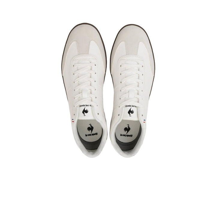 le coq sportif รองเท้าชาย-หญิง รุ่น LCS GARE II สีขาว-น้ำตาล 