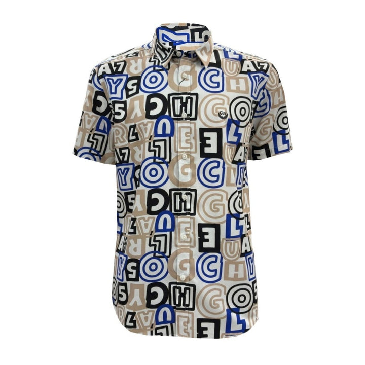 Guy Laroche เสื้อเชิ๊ตแขนสั้น DAC5203S4 เนื้อผ้า Polyester 100% 