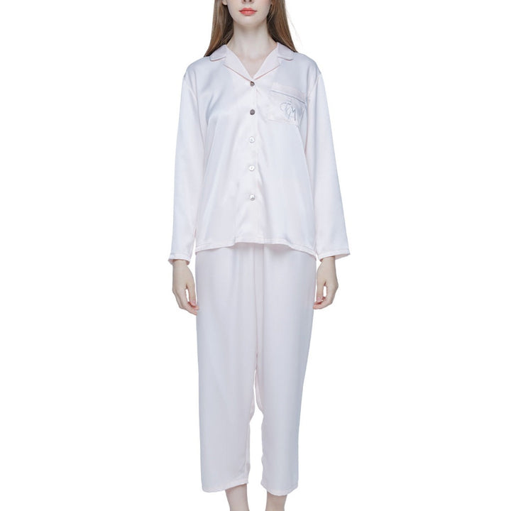 Wacoal Sleepwear ชุดนอน เสื้อแขนยาว กางเกงขายาว รุ่น WN7E19 Wacoal