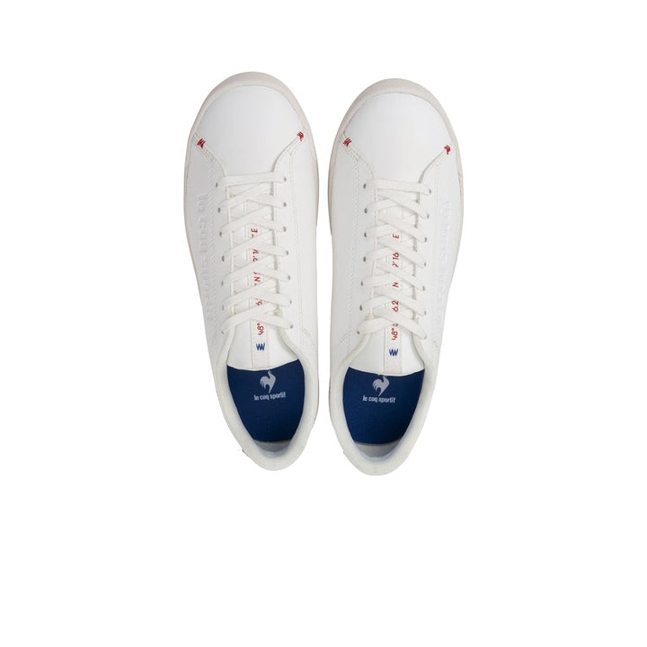 le coq sportif รองเท้าชาย-หญิง รุ่น LCS EMBLEME สีขาว-น้ำเงิน 