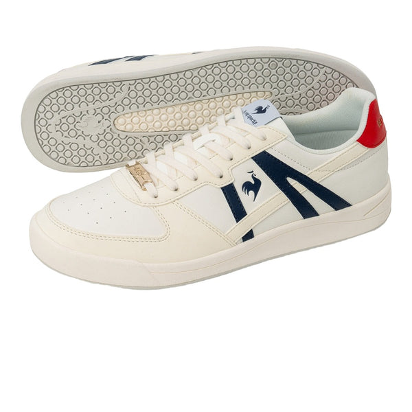 le coq sportif รองเท้าชาย-หญิง รุ่น LCS GRAND EST CL CLASSIC สีขาว-กรม 