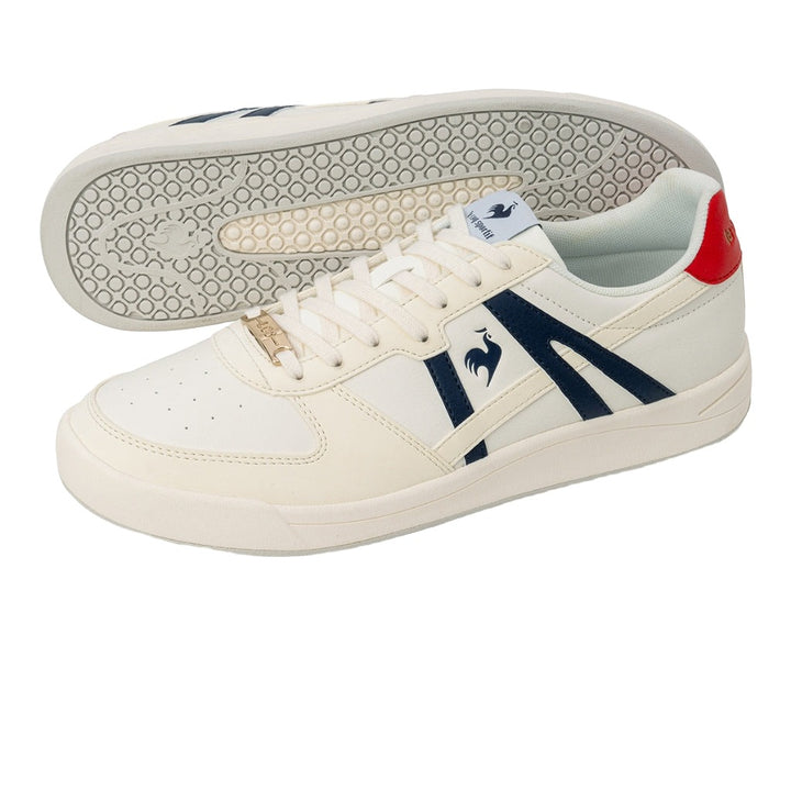le coq sportif รองเท้าชาย-หญิง รุ่น LCS GRAND EST CL CLASSIC สีขาว-กรม 