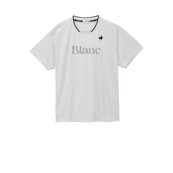 le coq sportif เสื้อฟุตบอล ผู้ชาย สีขาว (T-shirt, เสื้อยืด, เสื้อออกกำลังกาย, football, lecoq) 