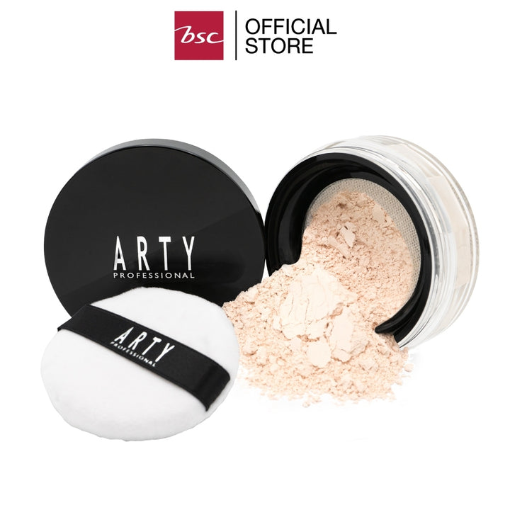 ARTY PROFESSIONAL 4HD UNDERTONE SETTING POWDER  อาร์ทตี้ โปรเฟสชั่นแนล โฟร์เอชดี อันเดอร์โทน เซตติ้ง พาวเดอร์ แป้งฝุ่นเนื้อโปร่งบางเบา  สัมผัสละเอียด สบายผิว 