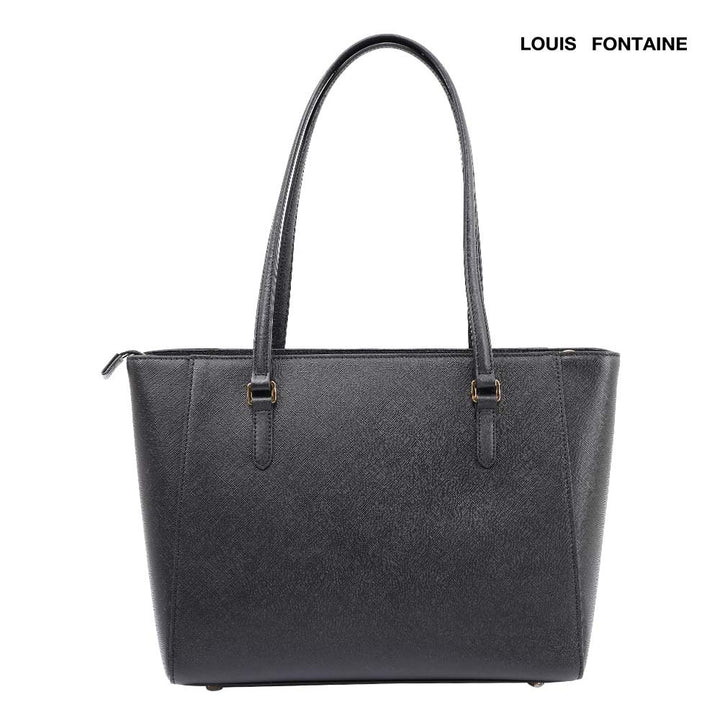 Louis Fontaine กระเป๋าสะพายข้าง รุ่น Marlene - สีดำ ( LFH0204_BL ) 