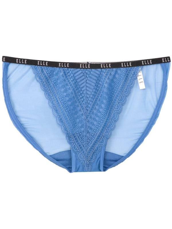 ELLE Lingerie กางเกงในรูปแบบ Sexy Lowrise ดีไซน์ด้วยผ้าลูกไม้ในสไตล์ฝรั่งเศส (LU1936) ICCSHOPPING