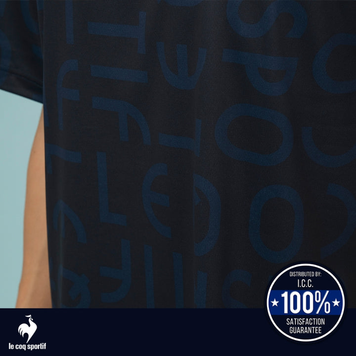 le coq sportif เสื้อเทรนนิ่ง ออกกำลังกาย ผู้ชาย สีกรม 