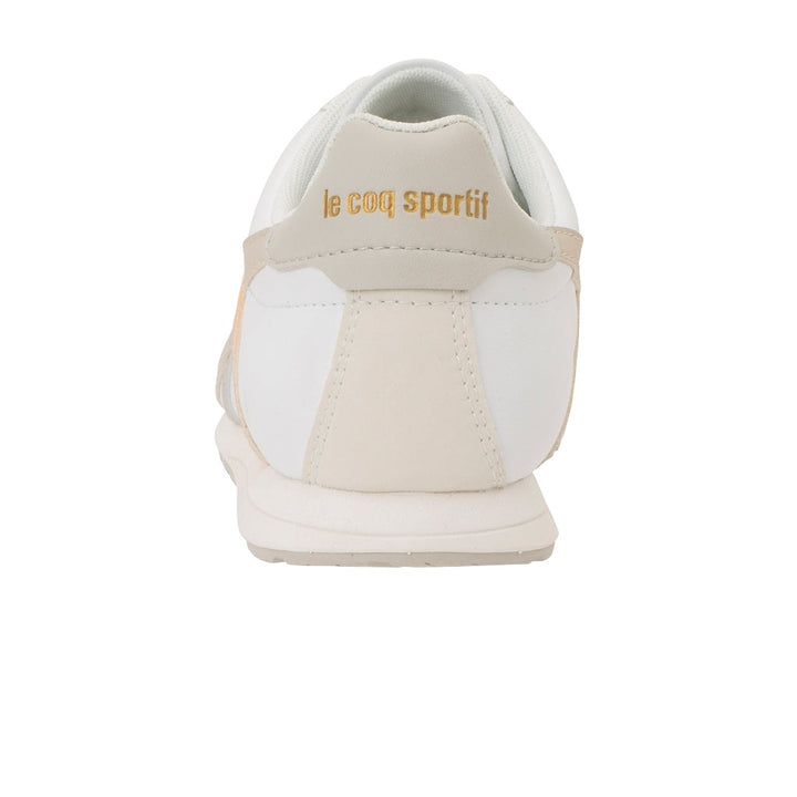 le coq sportif รองเท้าชาย-หญิง รุ่น LCS BERCY CLASSIC สีขาว-เหลือง 