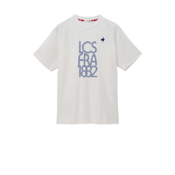 le coq sportif เสื้อเทรนนิ่ง ออกกำลังกาย ผู้ชาย สีขาว 