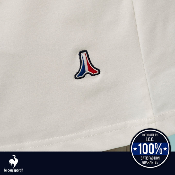 le coq sportif เสื้อเทรนนิ่ง ออกกำลังกาย ผู้ชาย สีขาว 