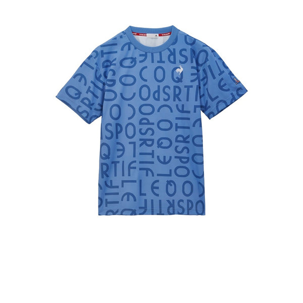 le coq sportif เสื้อเทรนนิ่ง ออกกำลังกาย ผู้ชาย สีฟ้า 