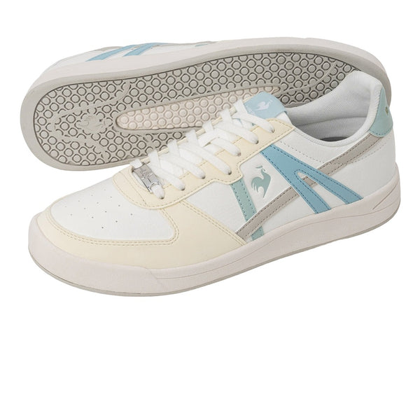 le coq sportif รองเท้าชาย รุ่น LCS GRAND EST CL CLASSIC สีขาว-ฟ้า 