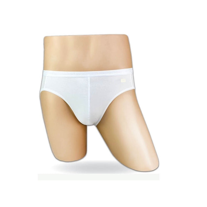 Guy Laroche กางเกงในชาย 3 Piece Pack Cotton ทรง Bikini สีขาว 