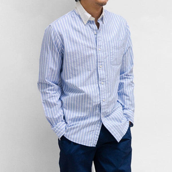 era-won เสื้อเชิ้ต รุ่น Oxford shirts ทรง Comfort fit  คอปกสีขาว สี Moon Shot 2024 