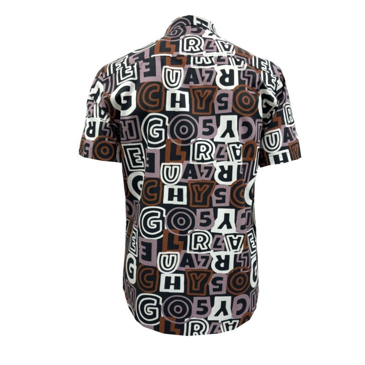 Guy Laroche เสื้อเชิ๊ตแขนสั้น DAC5203S4 เนื้อผ้า Polyester 100% 
