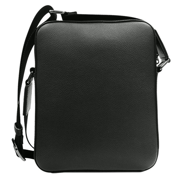 ARROW กระเป๋าสะพายข้างผลิตจากหนังวัวแท้อัดลาย สีดำ รุ่น PENSA (MYCH109S5BSBLMX) ICCSHOPPING