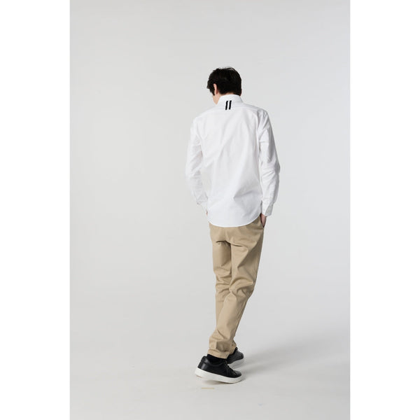 ARROW OXFOED Shirt  - เสื้อเชิ้ตแขนยาว Sport  ทรง Smart สีขาว MACM827-WH ICCSHOPPING