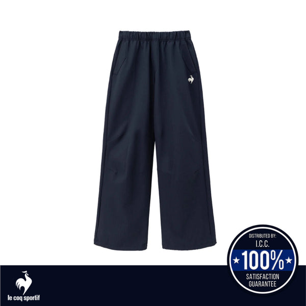 le coq sportif กางเกงขายาว LCS Plume Rib Cross Pants ผู้หญิง สีกรมท่า (กีฬา,เทนนิส,sport,lecoq) Le Coq Sportif