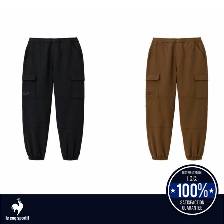 le coq sportif กางเกงขายาว ผู้ชาย สีดำ (กางเกง,ออกกำลังกาย,ลำลอง,Sport, Pants) ICCSHOPPING