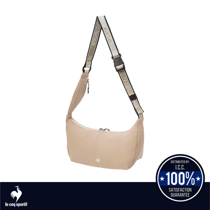 Le Coq Sportif Body Bag กระเป๋าสะพายข้าง สีเบจ (กระเป๋า, lecoq,sport) ICCSHOPPING