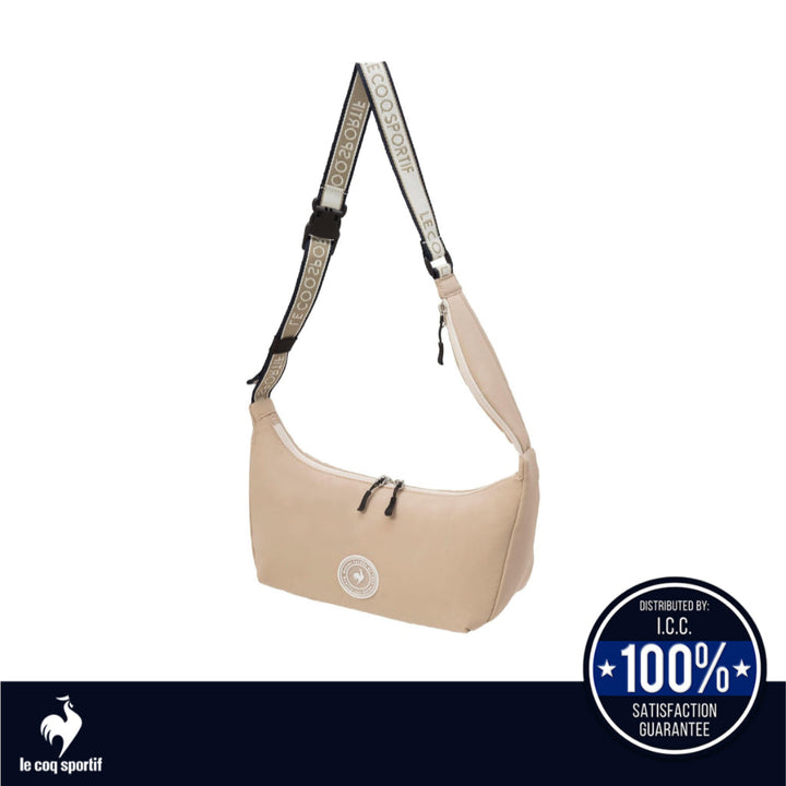 Le Coq Sportif Body Bag กระเป๋าสะพายข้าง สีเบจ (กระเป๋า, lecoq,sport) ICCSHOPPING