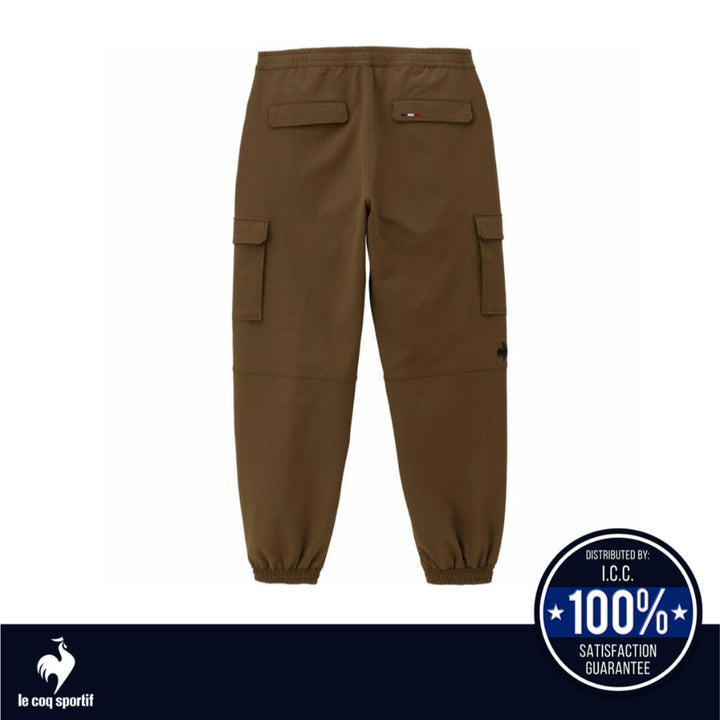 le coq sportif กางเกงขายาว ผู้ชาย สีน้ำตาล (กางเกง,ออกกำลังกาย,ลำลอง,Sport, Pants) ICCSHOPPING