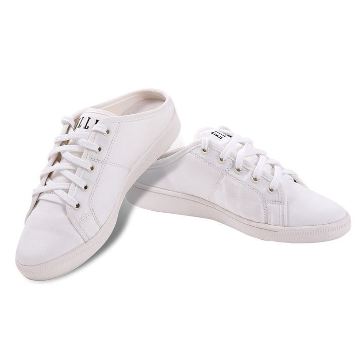 ELLE SHOES Sneaker รองเท้าผ้าใบเปิดส้น รุ่น ELNC102 ICCSHOPPING